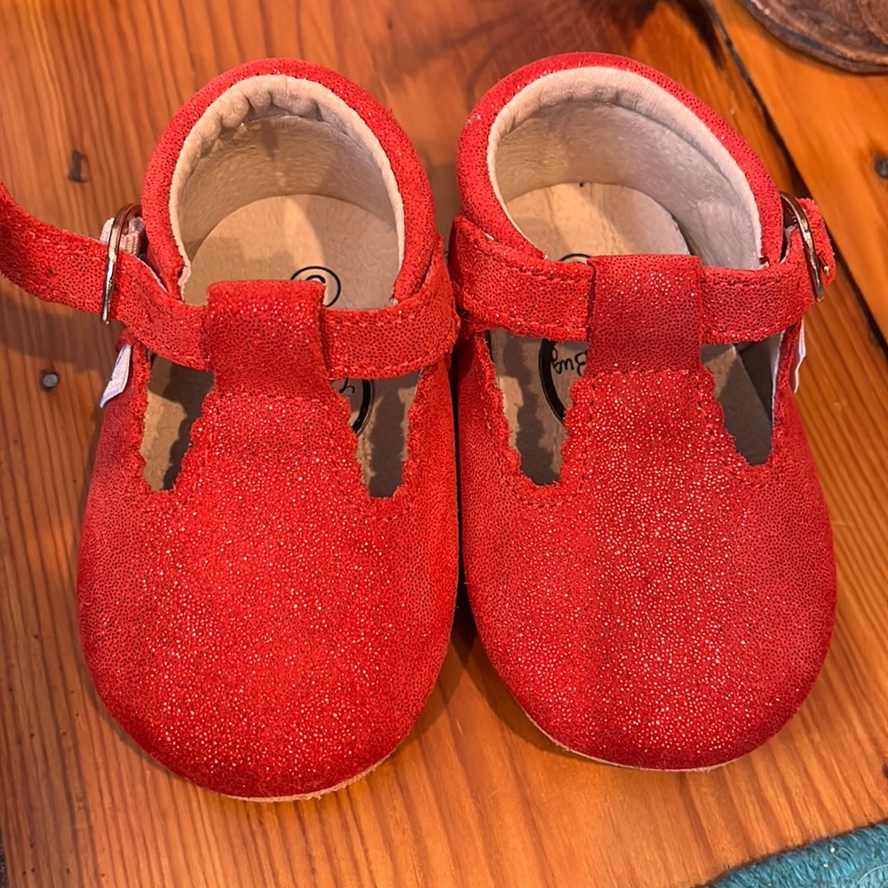 Little Love Bug red Ruby slippers 3